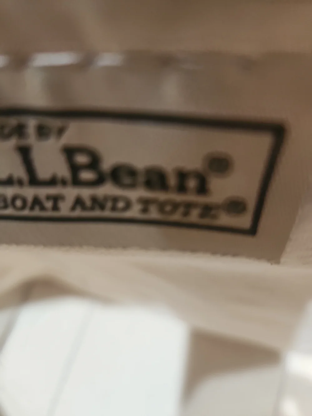 L.L. Bean sturdy canvas